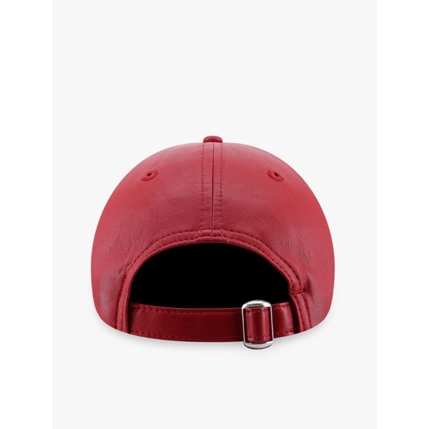 Topi New Era 940 Unstructured Syntetic Leather Applique 93 NY Yankees Men's Cap - Red