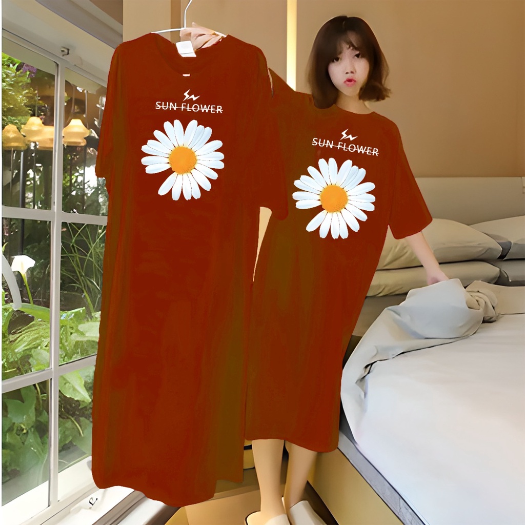 DRESS JUMBO SUN FLOWER XXL