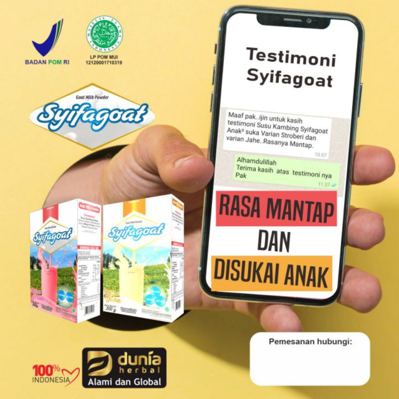 

susu kambing etawa premium syifagoat