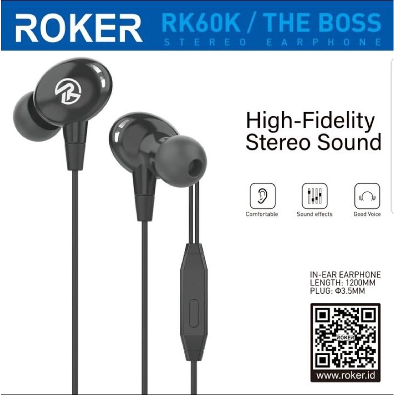 HANDSFREE ROKER RK60K THE BOSS