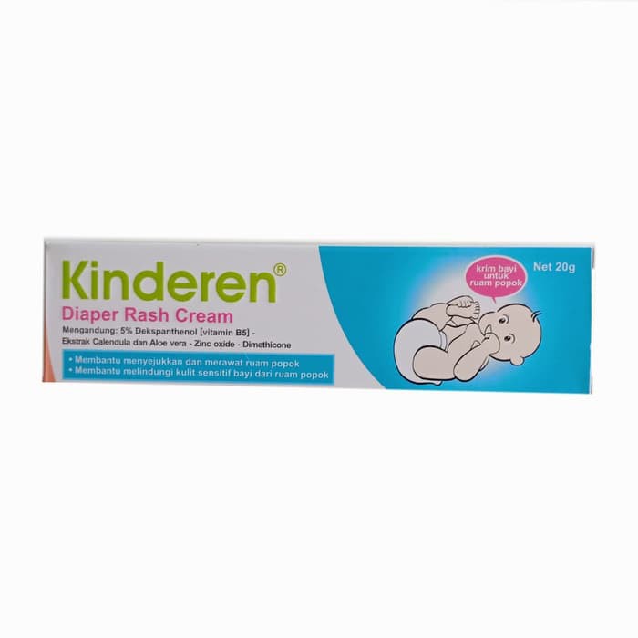 Kinderen Diaper Rash Cream Baby Krim Ruam Popok Bayi 20g