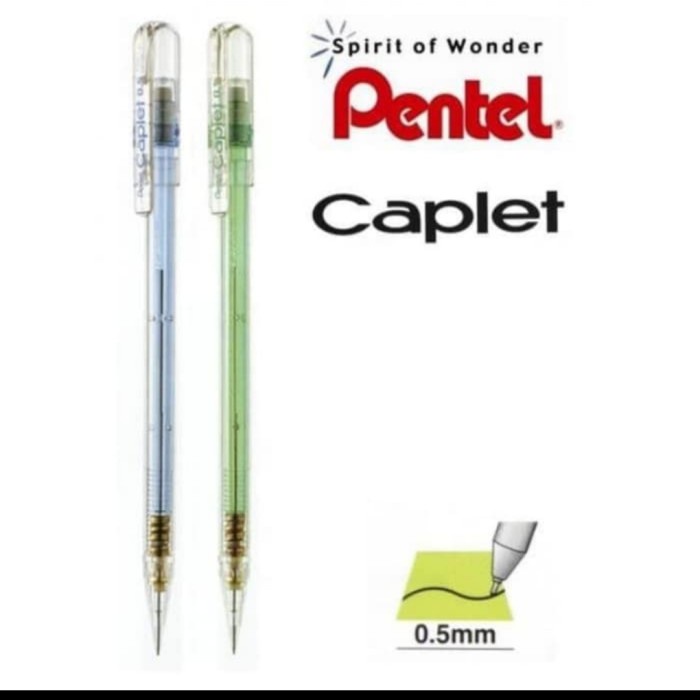 

Hemat Pensil Mekanik Pentel Caplet Gilaa!!!