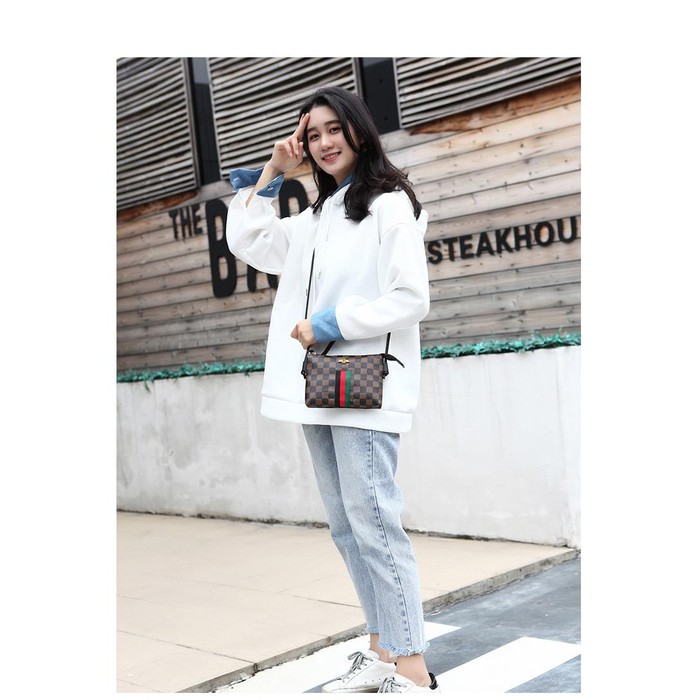 Sling Bag Fashion Korea Wanita Tas Selempang Gucci