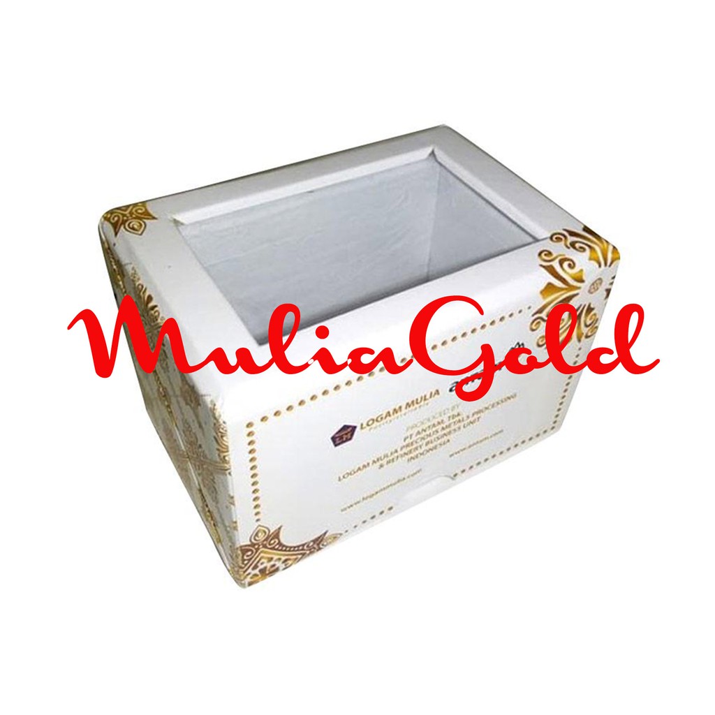 Box Logam  Mulia Antam Design  Batik Eksklusif Untuk  10 x 