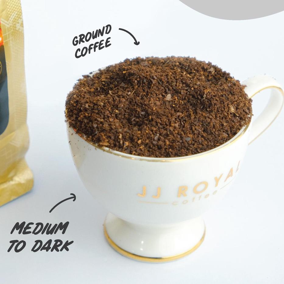 

✨Original✨ JJ Royal Coffee Aceh Gayo Arabica Ground (Kopi Bubuk) Bag 100g 