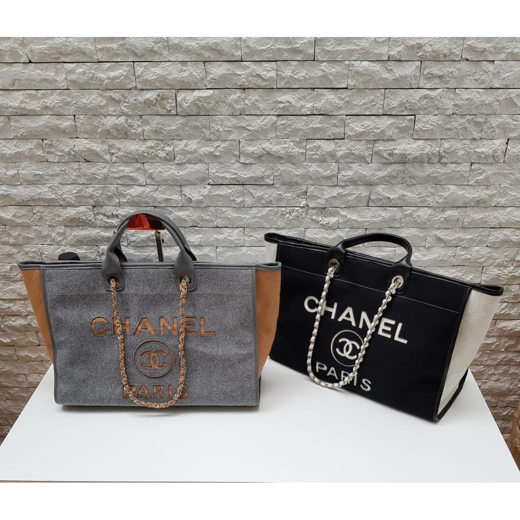 NEW 13 - FASHION CH SHOPPING BAG large tote