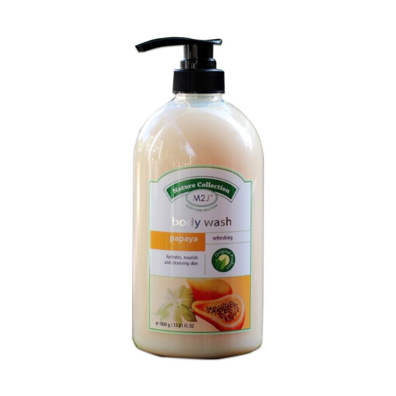 M2J BODY WASH EXTRACT PAPAYA isi 500 ml