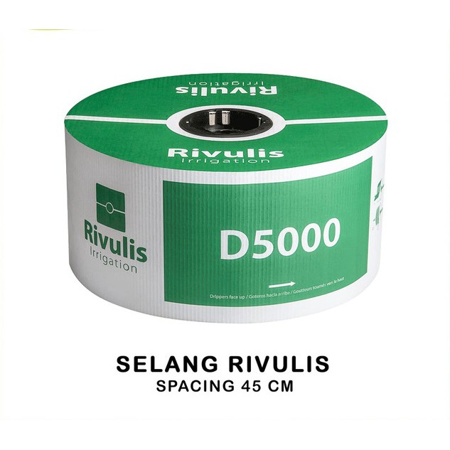 Selang Drip Irigasi Rivulis D5000 Spacing 45 cm