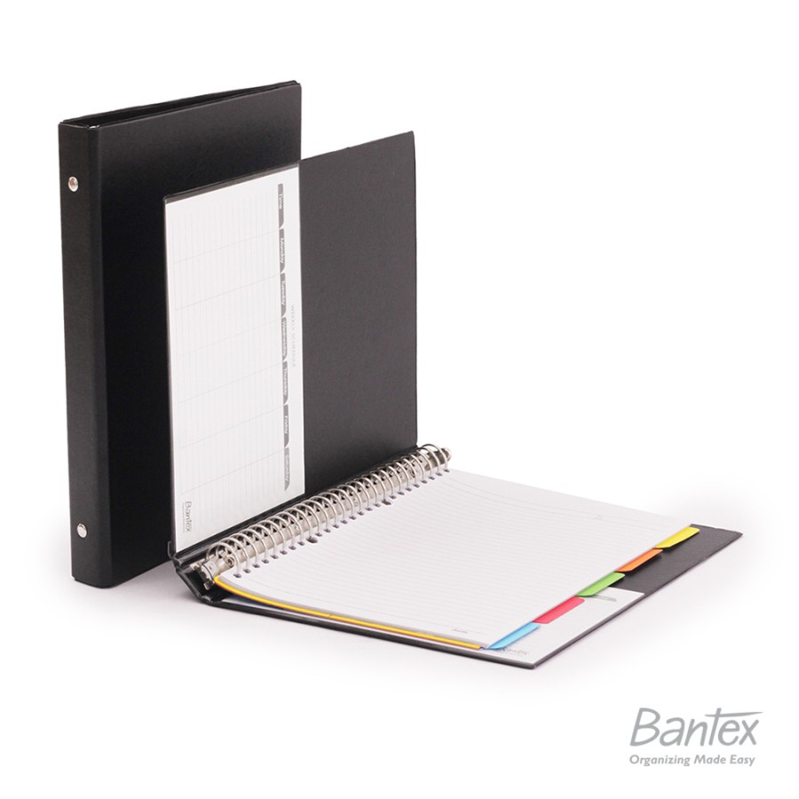 Bantex Multiring Binder 26 Ring 25mm B5 Black #1326 10 ( PCS )