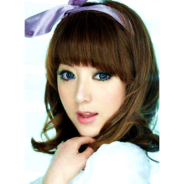 Softlens Geo Angel / Geo Super Angel Series Soflens Soflen Gray Grey Brown Coklat Blue Green Violet