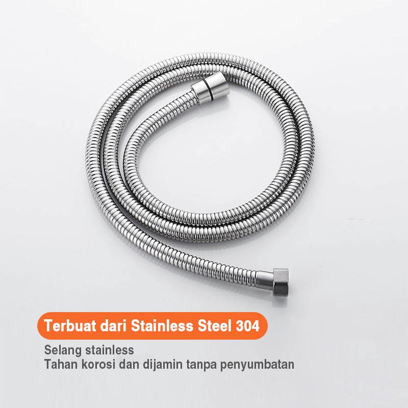 #TERMURAH!!! Jet Shower Closet Toilet Cebok TESON SS111/Semprotan Toilet Duduk SUS 304/Shower Jet Closet WC/Kepala Shower Jet Toilet/Bidet Jet Shower Toilet Closet Duduk/Kepala Semprotan Air WC/Semprot Sower Mandi Kloset Toilet/Kran Jet Washer Steel