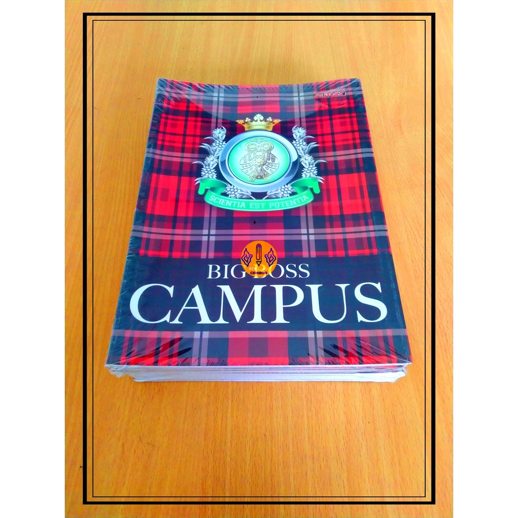 

H7Y Buku Tulis Big Boss 50 Lembar Campus 50L/10 Per Pack