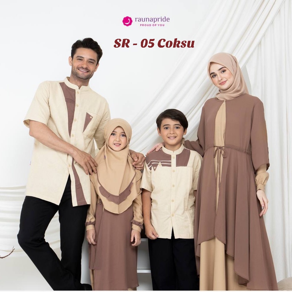 Rauna Sarimbit Keluarga / SR -05 Coksu / Fashion Muslim