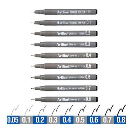 

Pulpen Pena Drawing Artline Ballpoint Pen