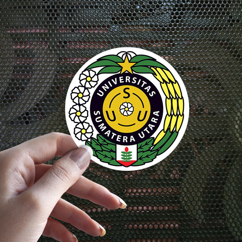 Jual Sticker Decal Vinyl Tahan Air Universitas Sumatera Utara Usu