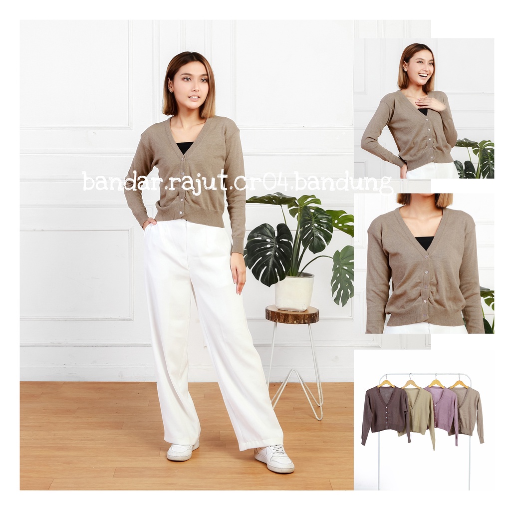 CROP RAJUT RINDU BRANDED PRODUK