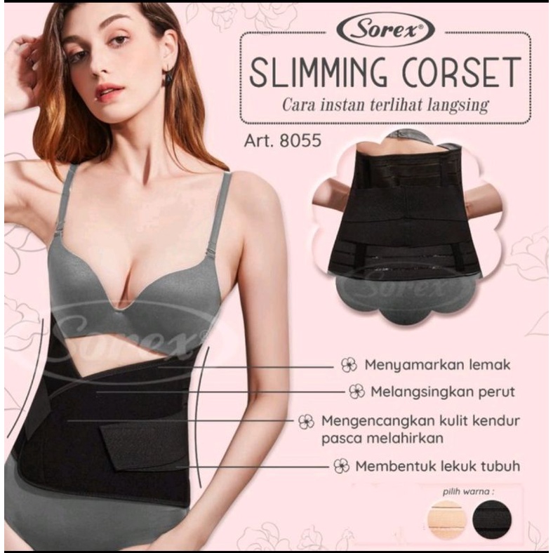 SOREX 8055 Slimming Corset/ Korset Pelangsing