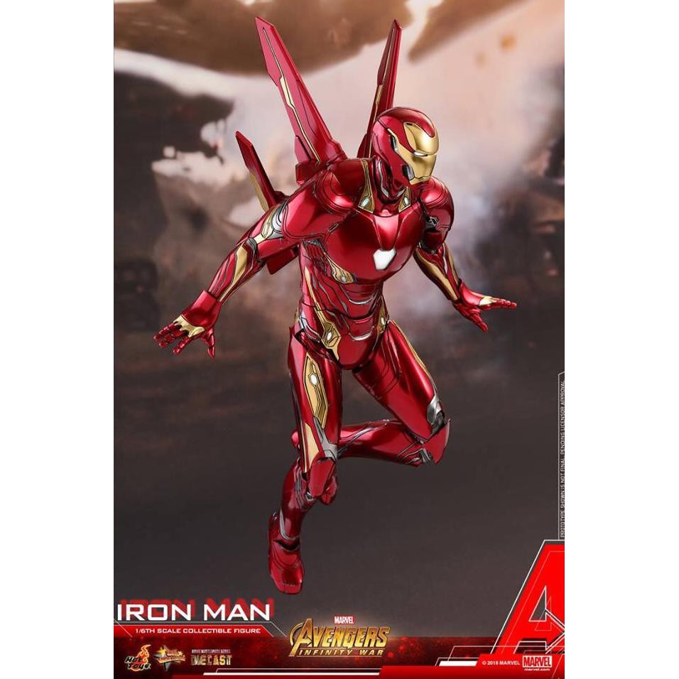 Hot Toys Iron Man Mark 50 Avengers Infinity War Diecast Tony Stark Ht