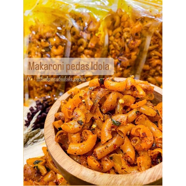 

Makaroni Pedas Idola 100gr