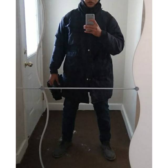 Preloved Jaket/Coat Musim Dingin/ Jaket Gunung Pria merk Angelo Litrico Original (PREMIUM)