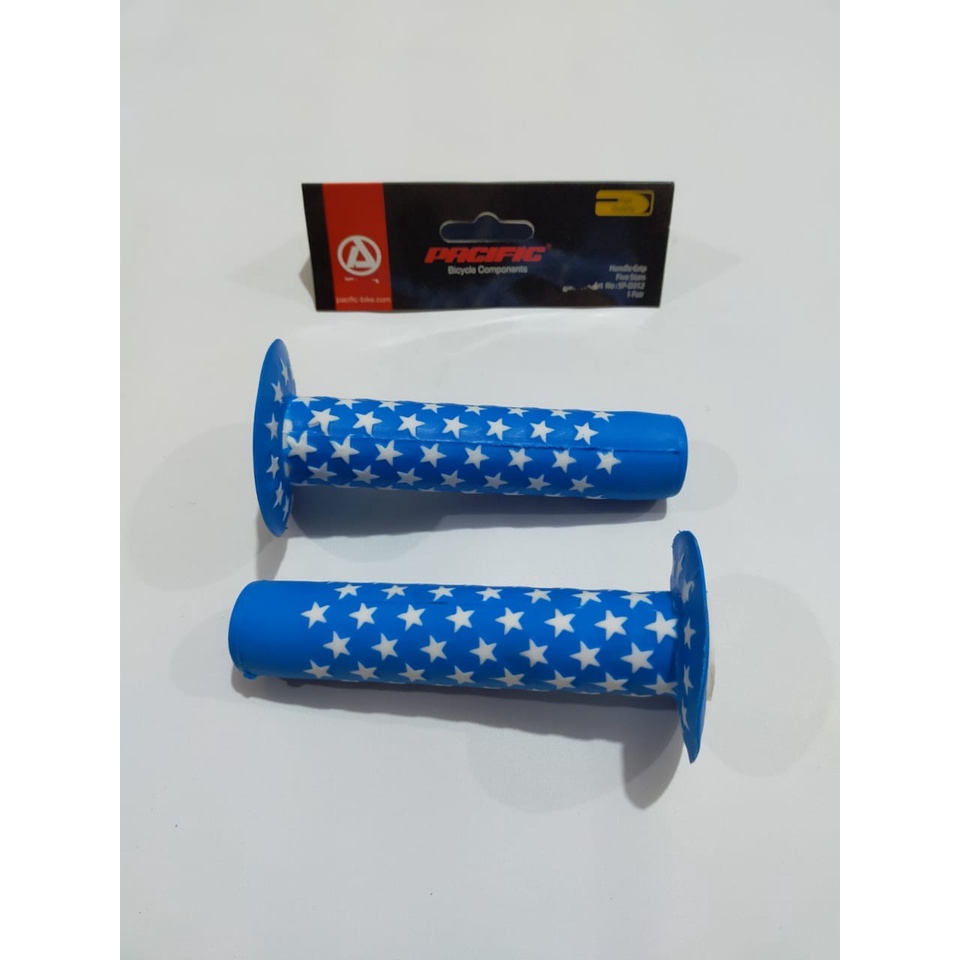 Handgrip sarung stang grip motif BINTANG sepeda anak BMX