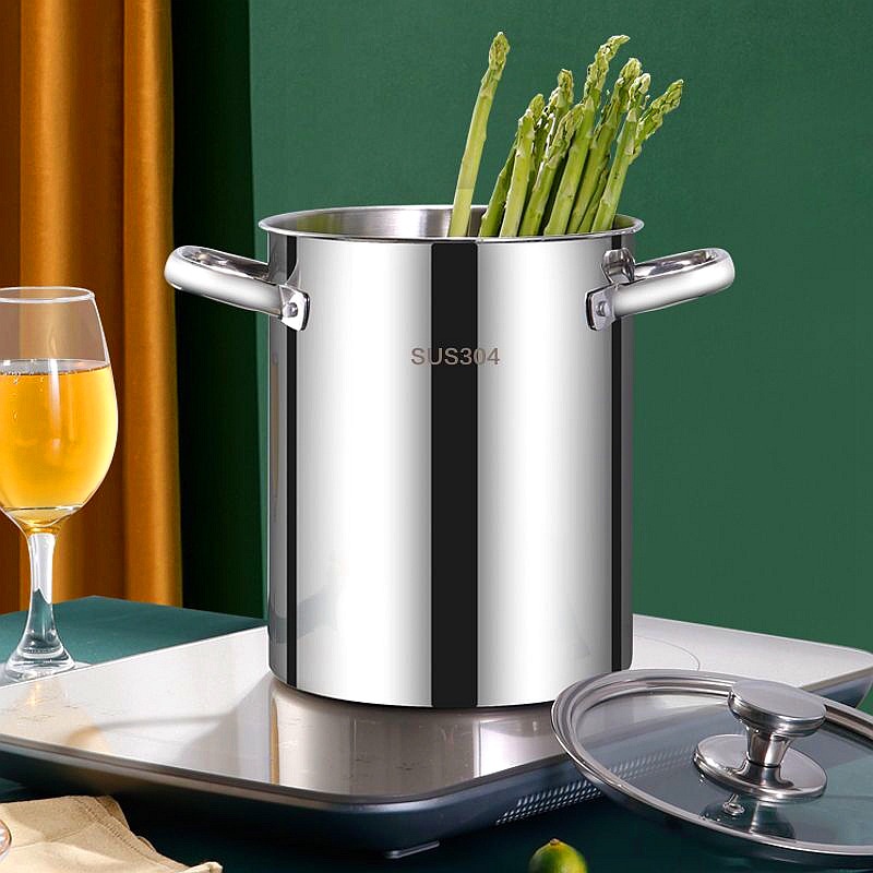 Stainless Steel Mini Tempura Deep Fryer with High Stock Pot