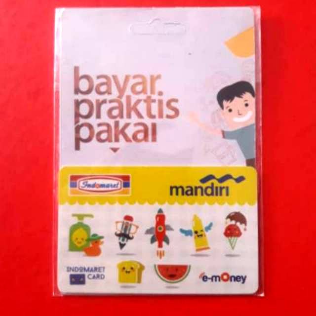 INDOMARET CARD eMONEY design edisi Lama ORI /Like eTOLL Tapcash Flazz or Brizzi