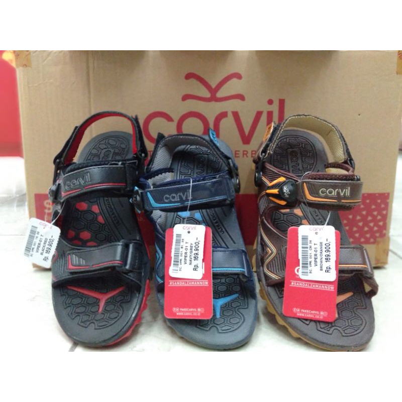 CARVIL Sepatu Sandal Anak Laki-laki VIPER 01 C/T Sendal Gunung Carvil anak ORIGINAL