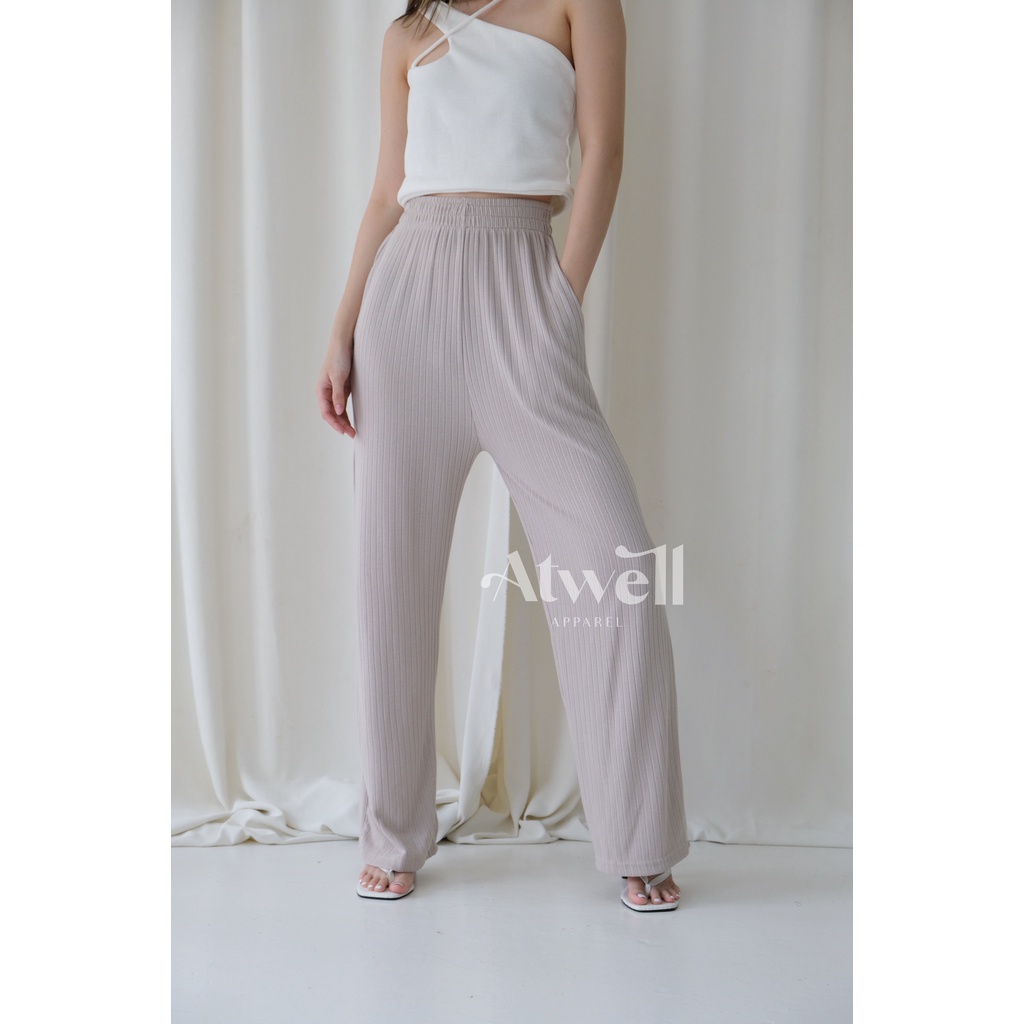 Avia High Waist Knit Culotte Pants