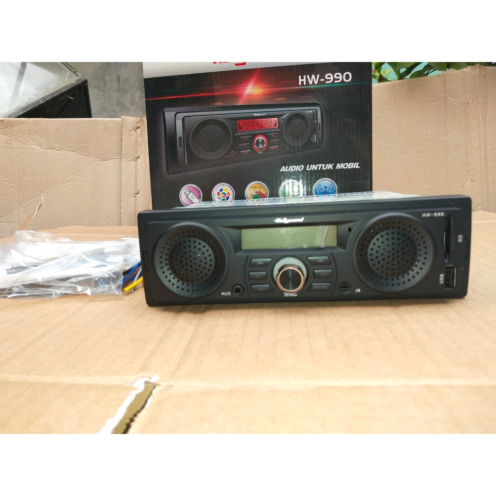 Tape usb/Mp3 Hollywood Hw-990 Single Din Audio Tape Mobil MP3 HOLLYWOOD HW-990 USB/SD PLAYER/FM