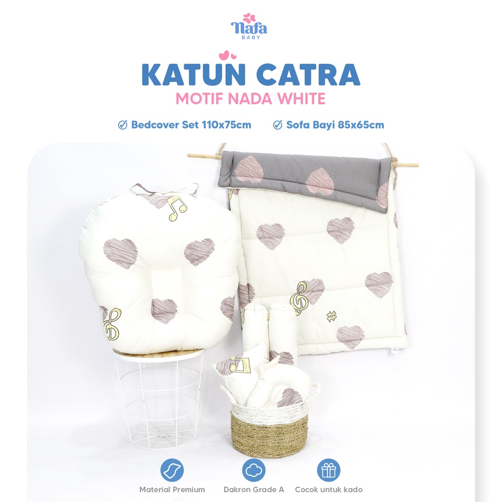 NAFA BABY - Santuy Package | Bedcover Baby Set Include Sofa Baby | Perlengkapan Bayi