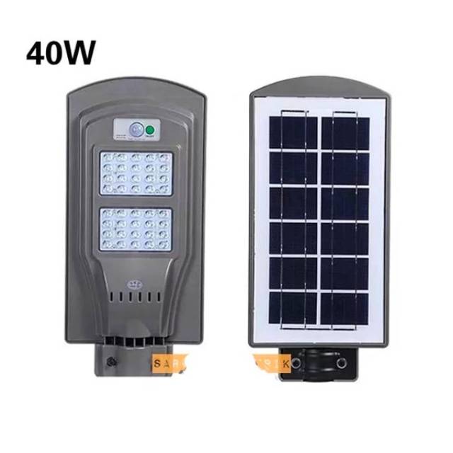 Lampu LED Solar 40W / Lampu Solar LED 40 watt