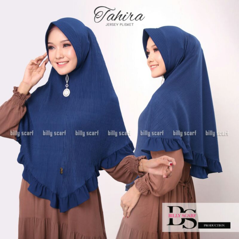 Jilbab Bergo Plisket Jersey Simpel Tahira Ori Billy-8