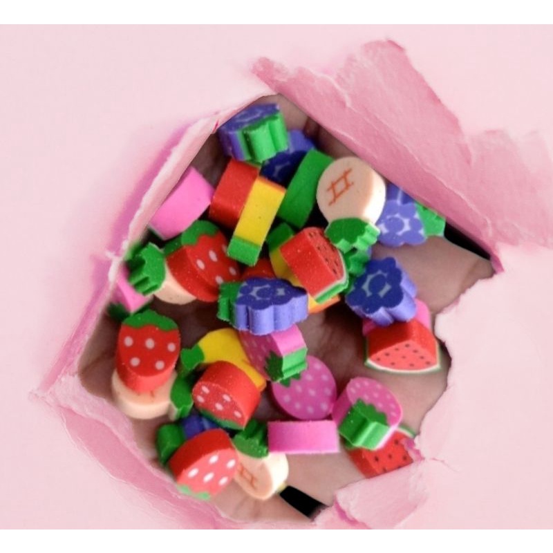 

Grosir penghapus karakter mini// penghapus pensil murah 500gr (450 pcs)