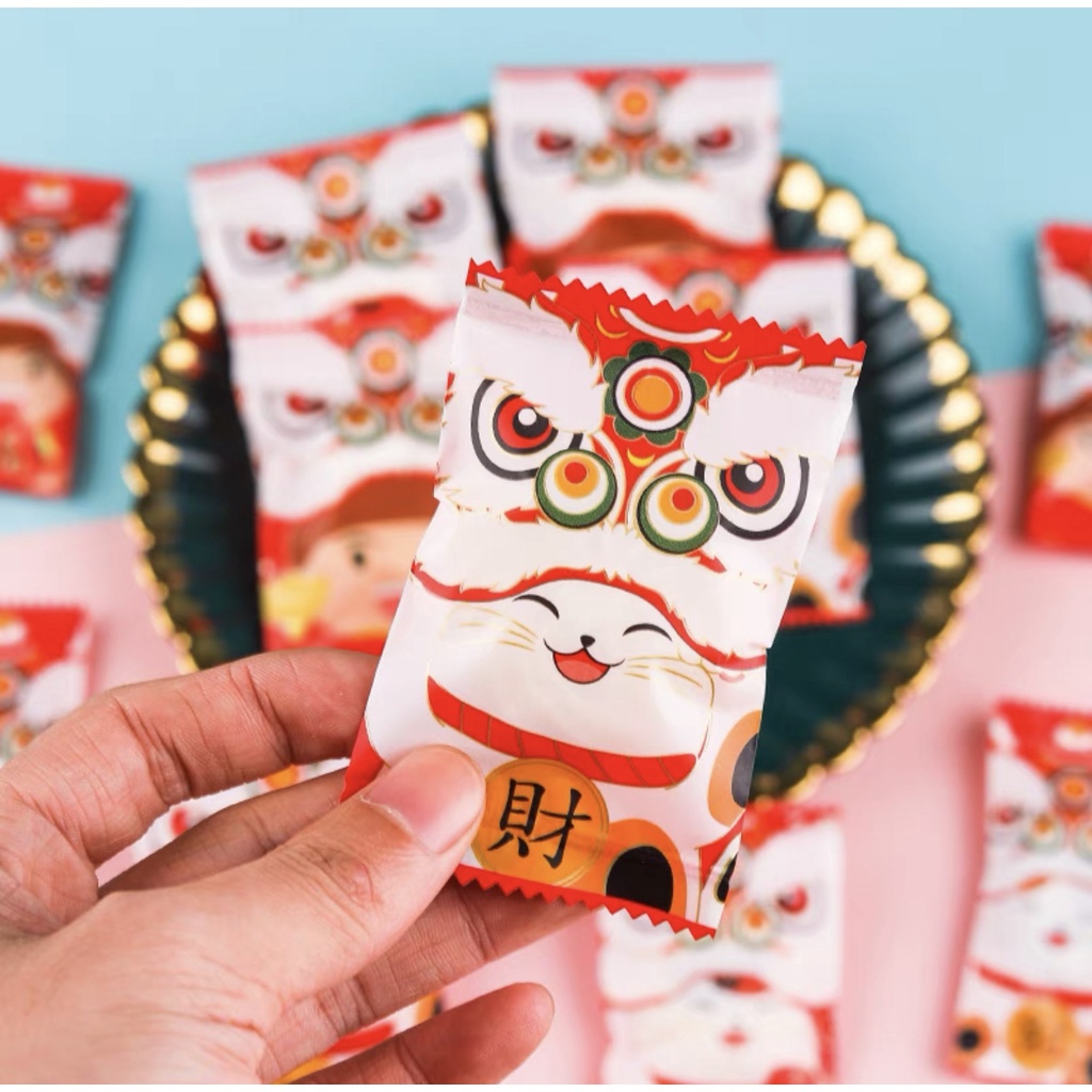 CNY14 Plastik permen cookies biscuit kue kering permen chinese new year imlek cookies bag SB49 SB58 SB71