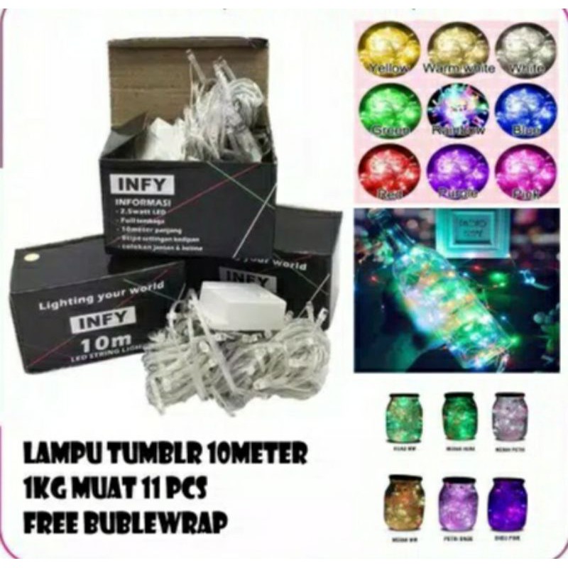 Lampu Tumblr 10 Meter