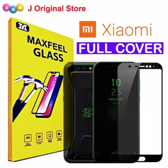 MAXFEEL Tempered Glass Xiaomi Black Shark Xiaomi Black Shark FULL Curved Premium