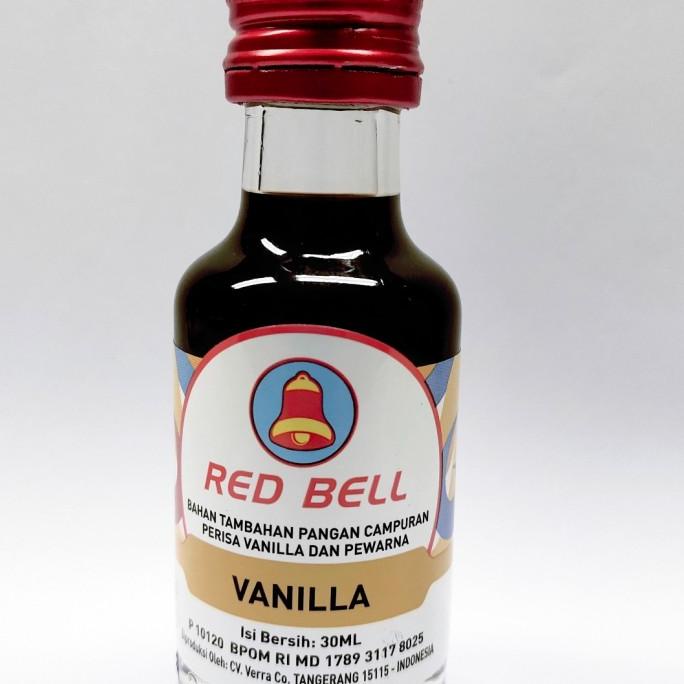 

Vanilla Essence Red Bell 30 ml TERLARIS TERPERCAYA ORIGINAL