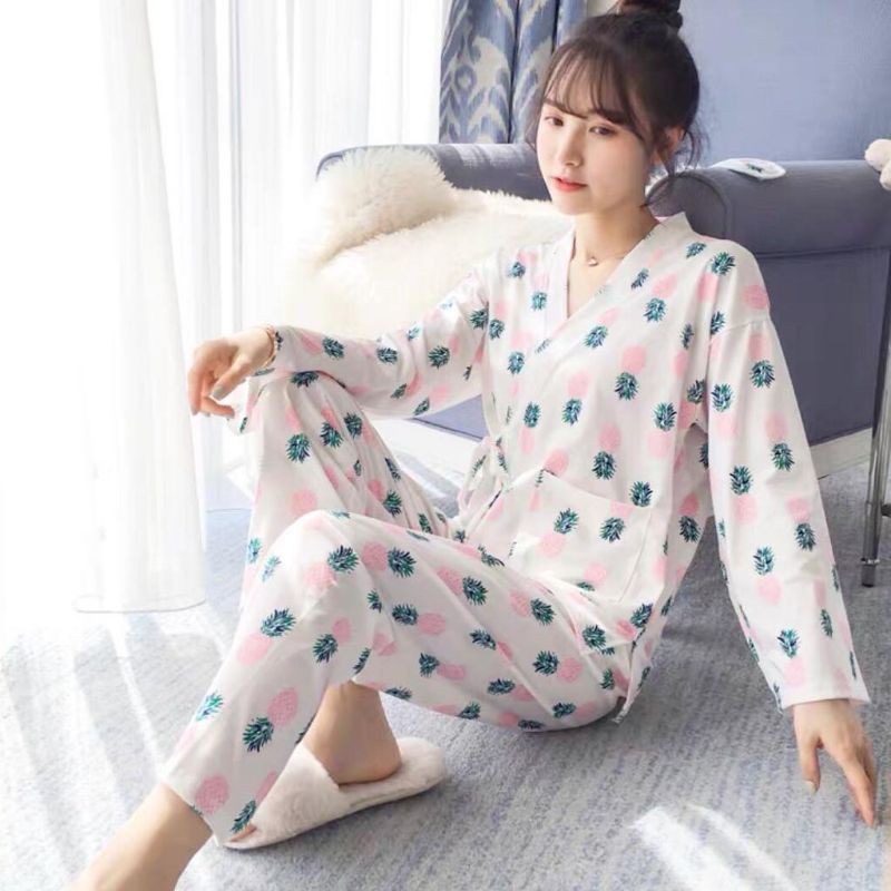 Piyama kimono import murah/baju tidur kimono import/fashion wanita import murah