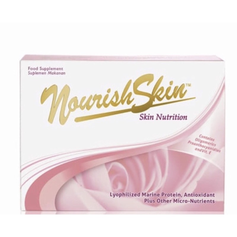 Nourishskin strip 30 tablet ( menyehatkan &amp; mencerahkan kulit )