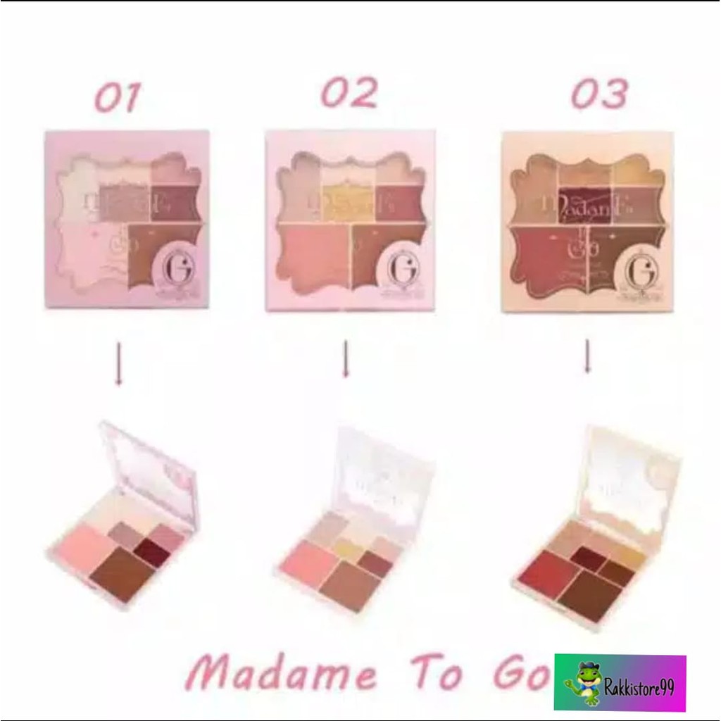 ❣️Rakkistore99❣️Madame Gie To Go Make Up Kit (100% Original)