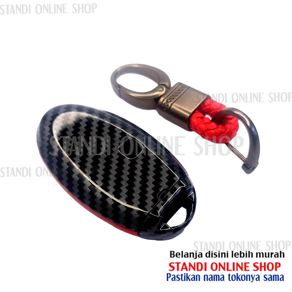 Cover Smartkey Sarung Kunci Nissan Juke Evalia Terra Navara Carbon
