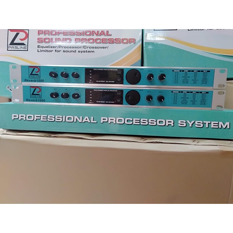 Efek Vokal Pasline REV-1000 Effect Vocal Pasline Original Garansi 2 Tahun