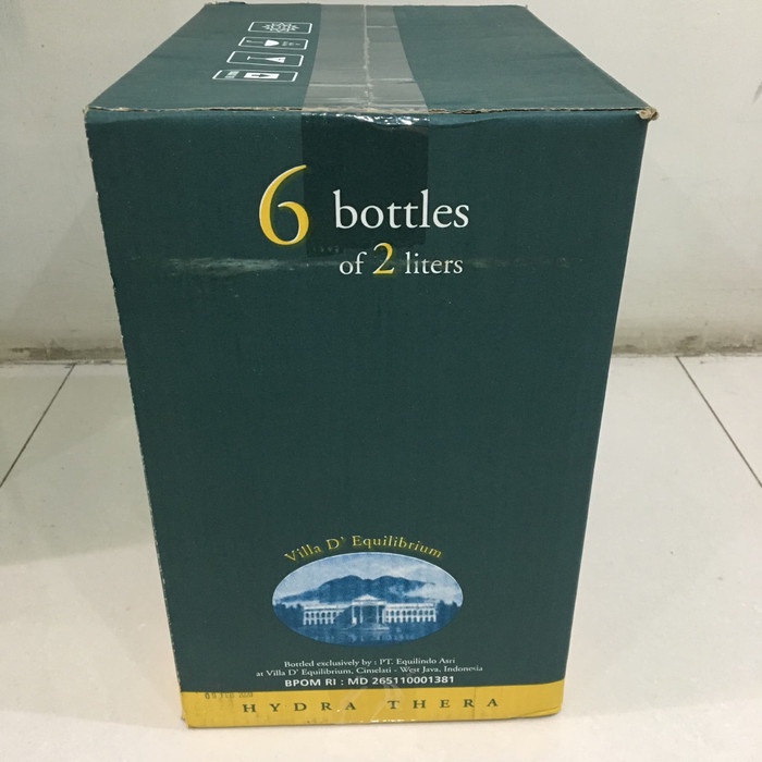 

TRADISIONALMINUMAN- HYDRA THERA NATURAL MINERAL WATER (6 X 2000 ML) -MINUMAN-TRADISIONAL.