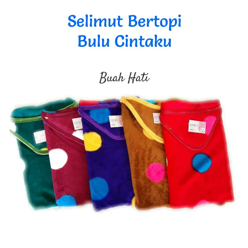 SELIMUT BAYI BERTOPI BULU CINTAKU