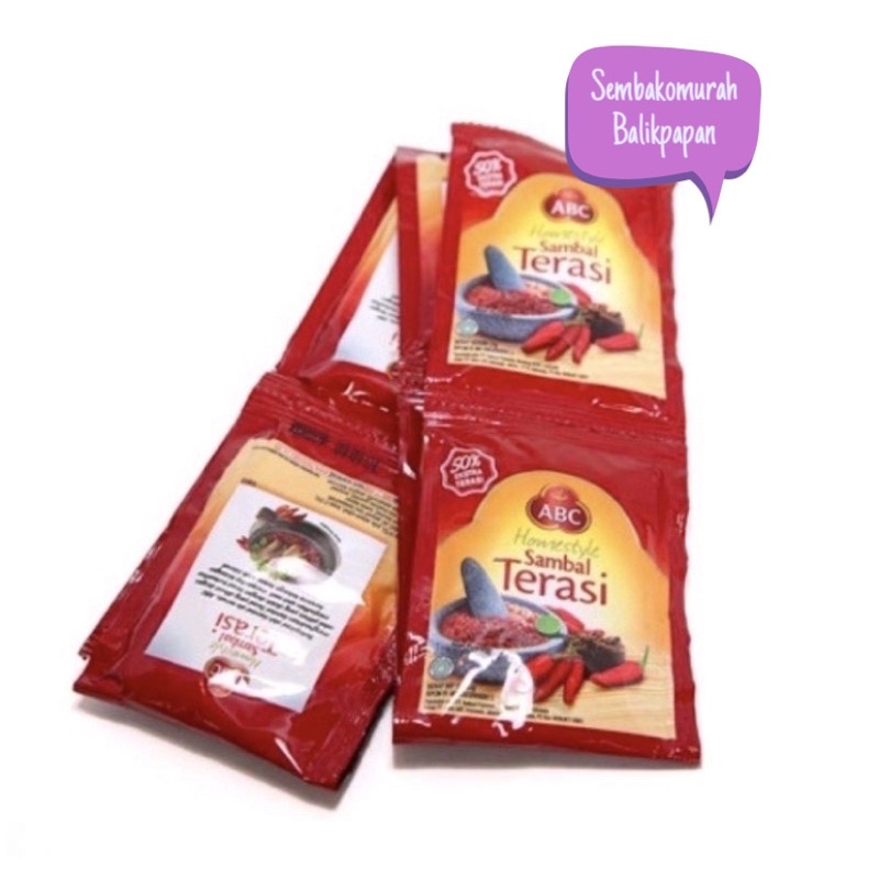 

ABC Sambal Terasi sachet (10 x 20 gr)