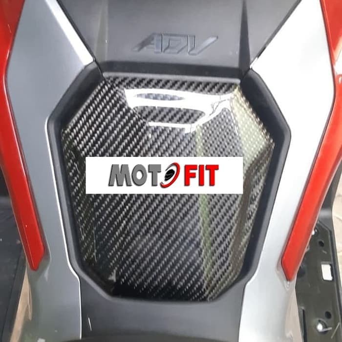 cover tutup tangki honda adv 150 carbon kevlar tutup tangki bensin adv carbon asli