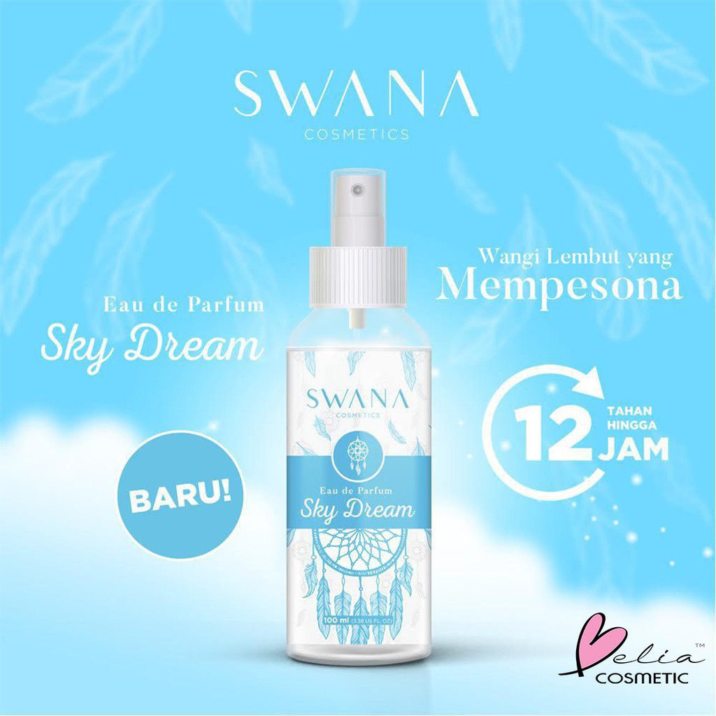 ❤ BELIA ❤  Swana Eau De Parfume parfum Sky Dream, Stardust, Moonlight, Sunshine 100mL