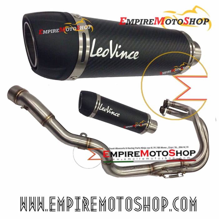 Knalpot Leovince Corsa EVO Yamaha R25 Fullsystem