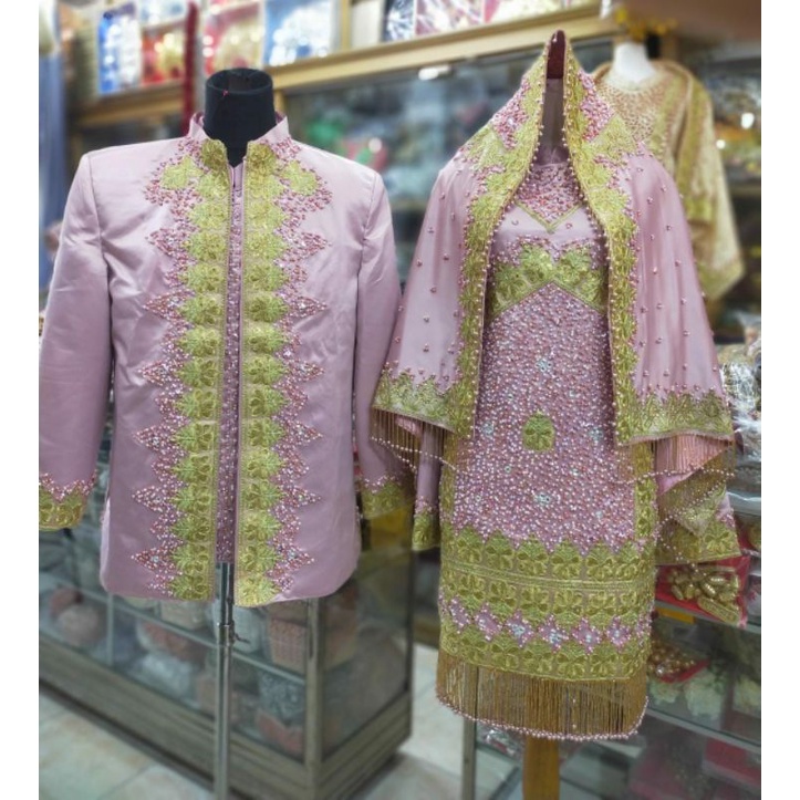 baju pengantin adat koto gadang minang